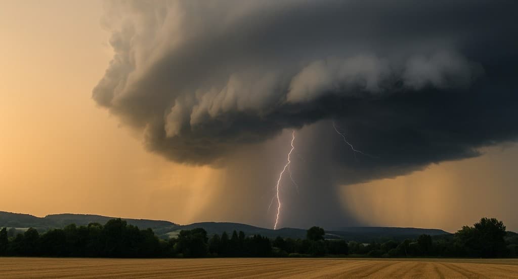 Ostrzeżenie dla Sądecczyzny! IMGW wydał alert drugiego stopnia przed burzami