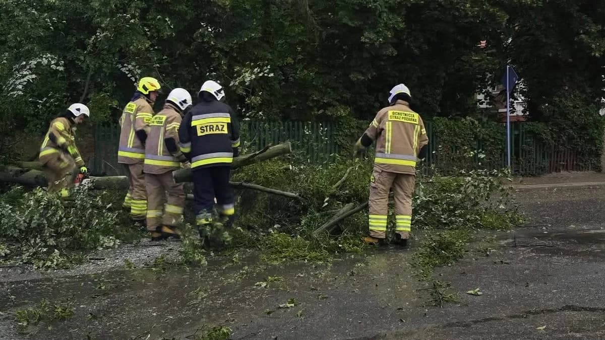 Ostrzeżenie IMGW dla Wielkopolski. Dotyczy 35 powiatów