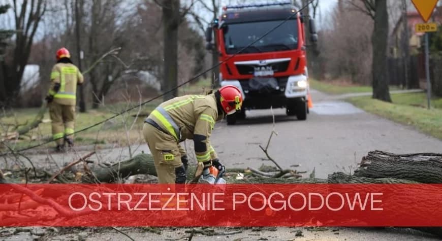 Ostrzeżenie pogodowe dla woj. łódzkiego. Zacznie się jutro, może potrwać cały dzień