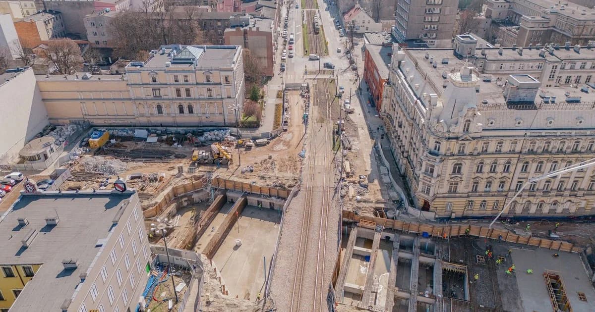 Otworzą skrzyżowanie Kościuszki z Zieloną dla samochodów. Znamy termin!