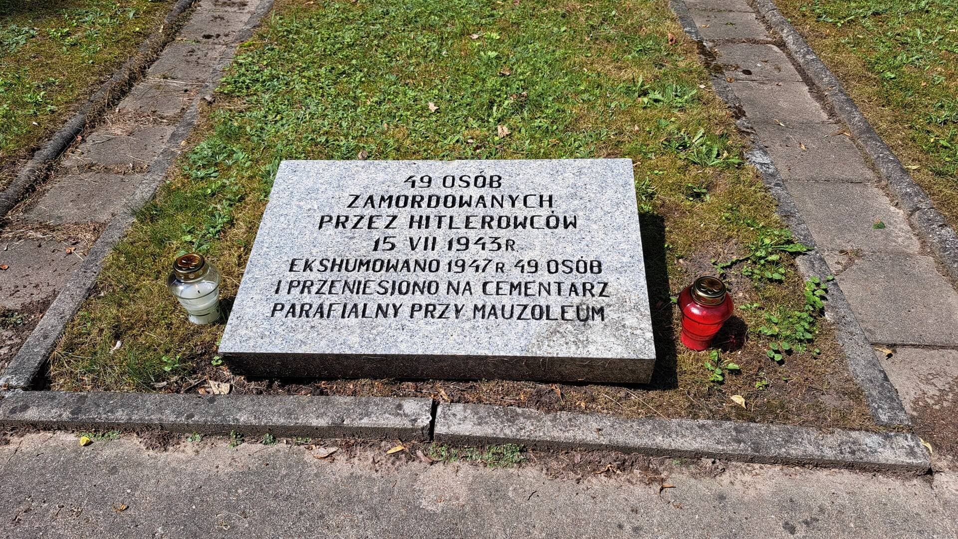Pamięci pomordowanych przez Niemców - uroczystości w Lesie Pilickim