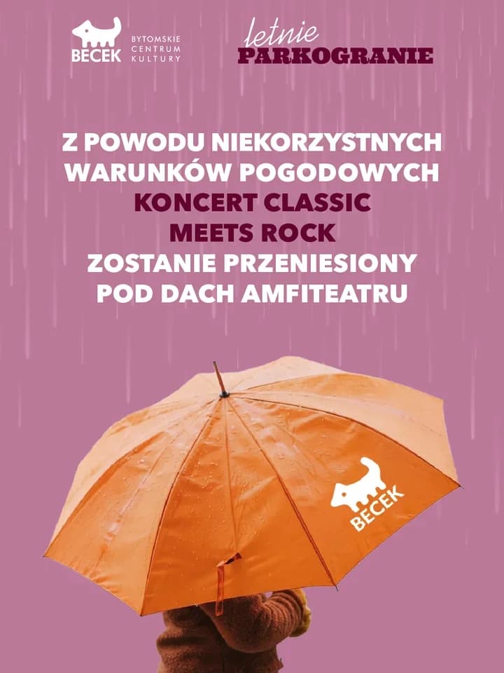 Parkogranie zmienia scenę - „CLASSIC meets ROCK” pod dachem