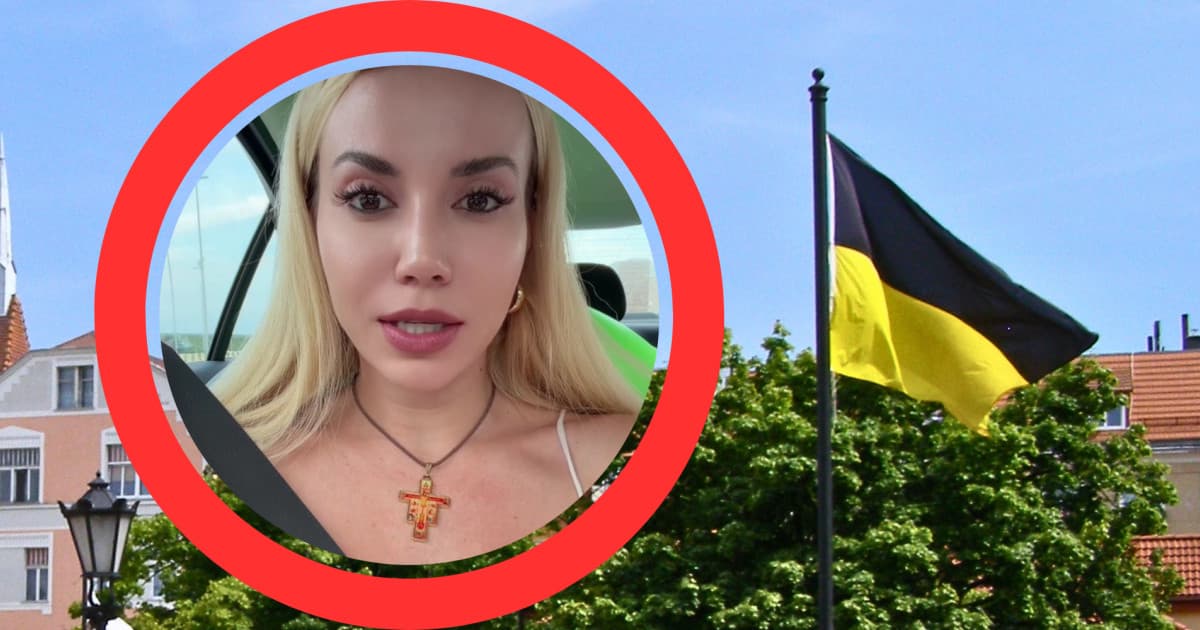 Patocelebrytka szczuła na Ukraińców. Wszystko przez... flagę Kaszub