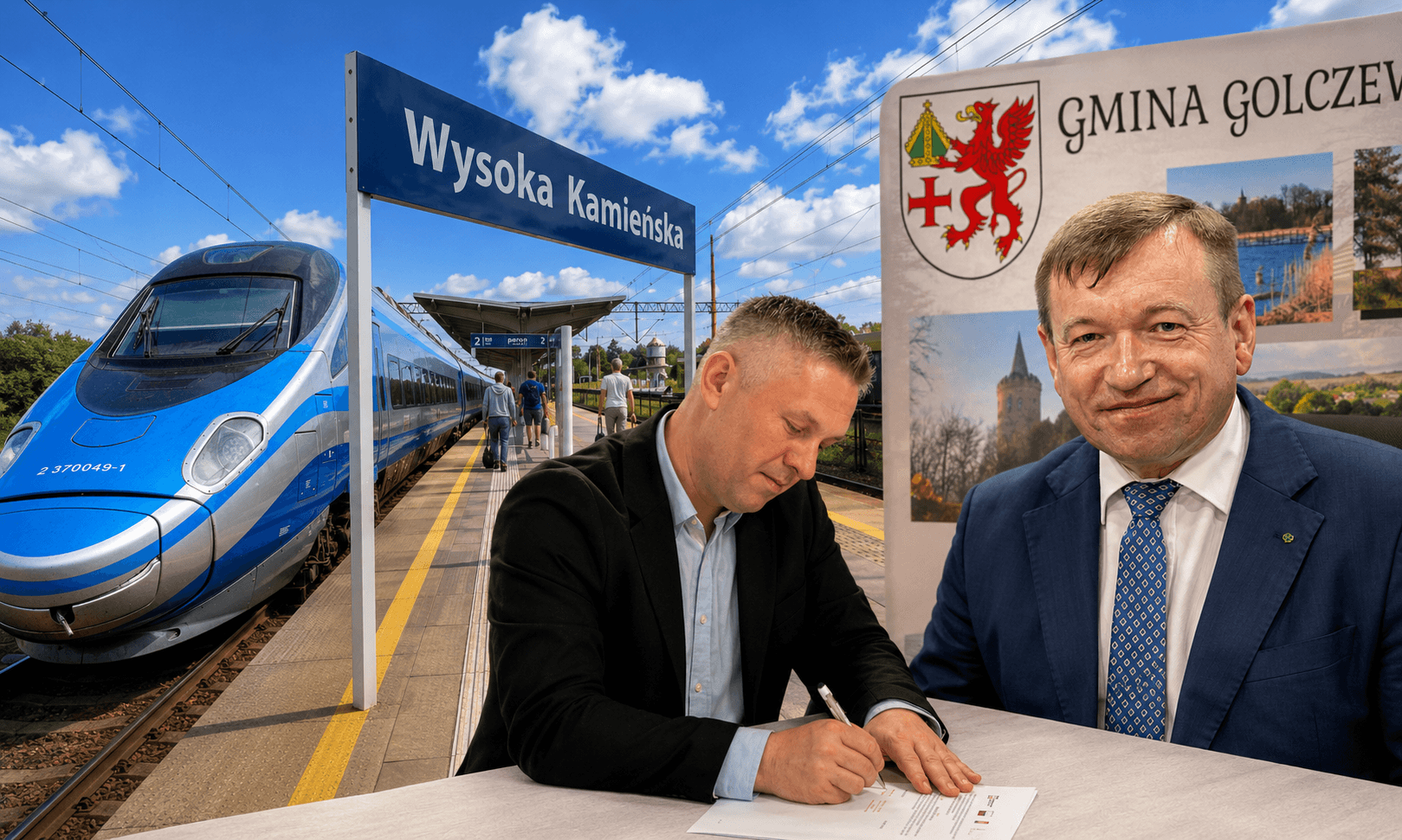 Pendolino mknie do Świnoujścia, ale omija Wysoką Kamieńską. Mieszkańcy pytają: dlaczego?