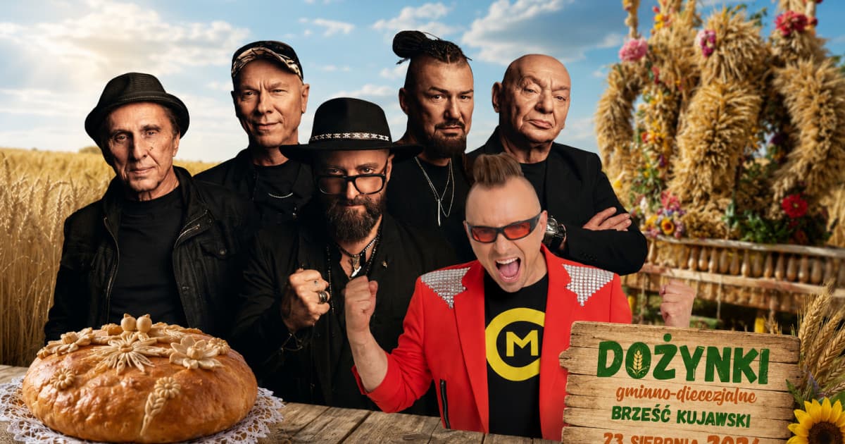 Perfect, Czadoman i Trikato pod Włocławkiem. Gmina zaprasza na wielkie dożynki