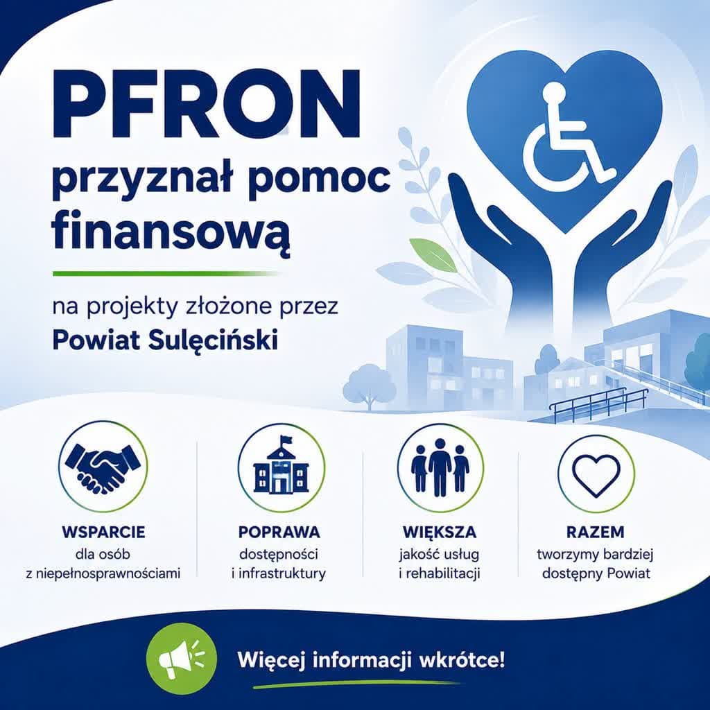 PFRON dla powiatu sulęcińskiego