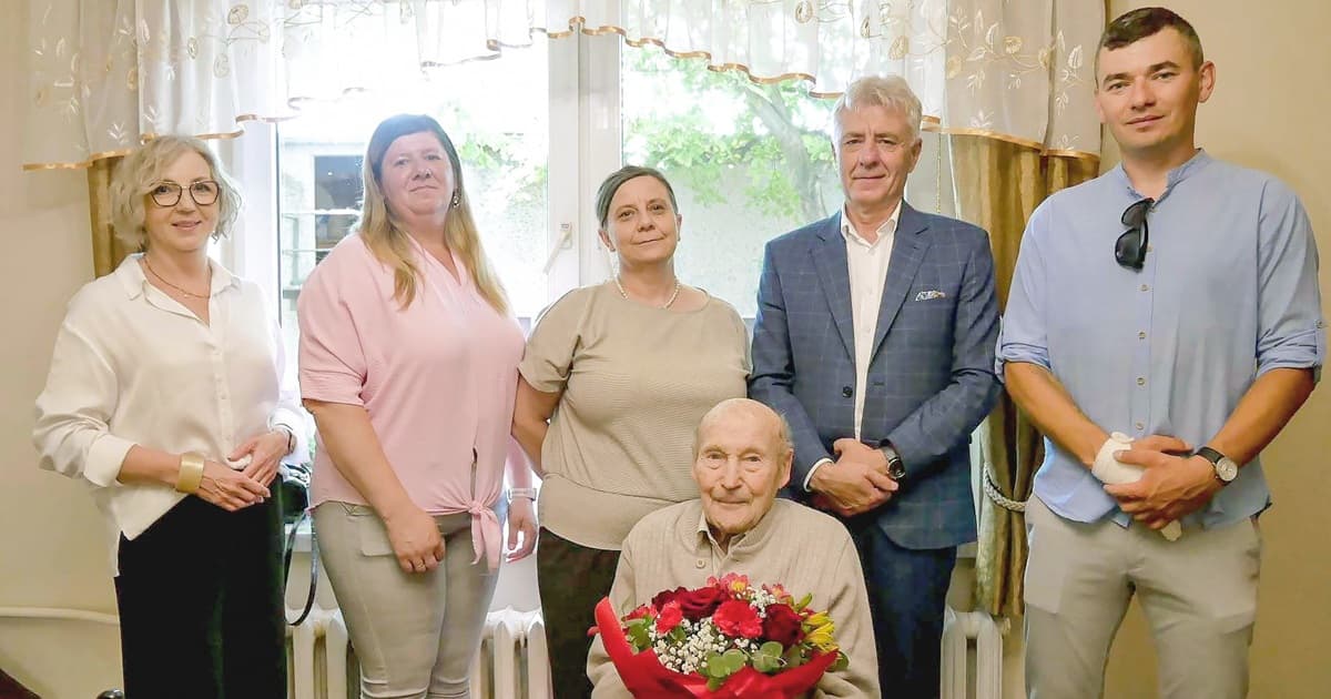 Piękne jubileusze! Pan Wilhelm skończył 95 lat, pani Maria 90