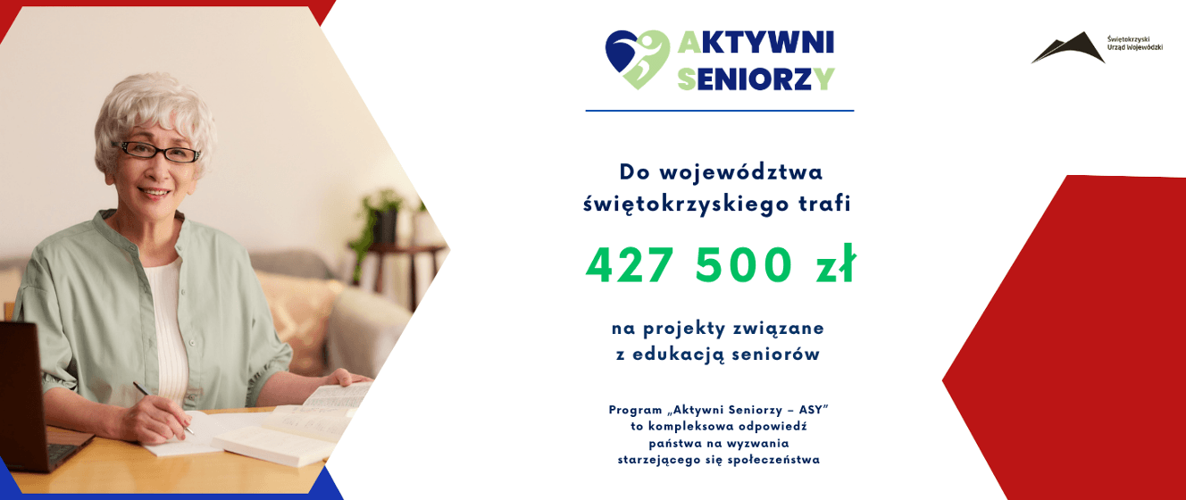 Pieniądze na edukację seniorów
