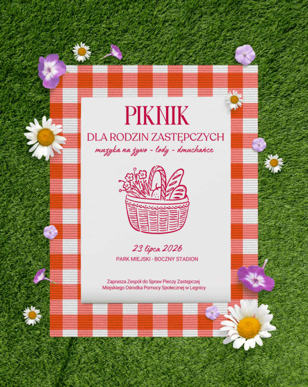 Piknik dla rodzin zastępczych w Parku Miejskim