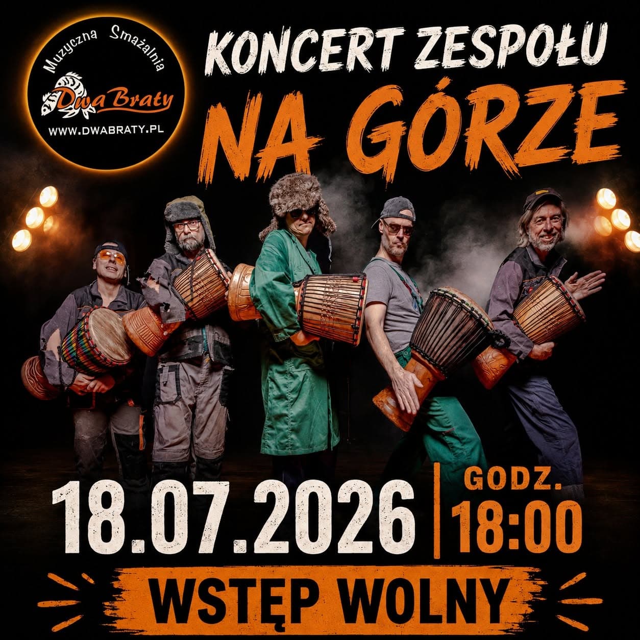 Piła. W sobotę gramy z zespołem Na Górze!
