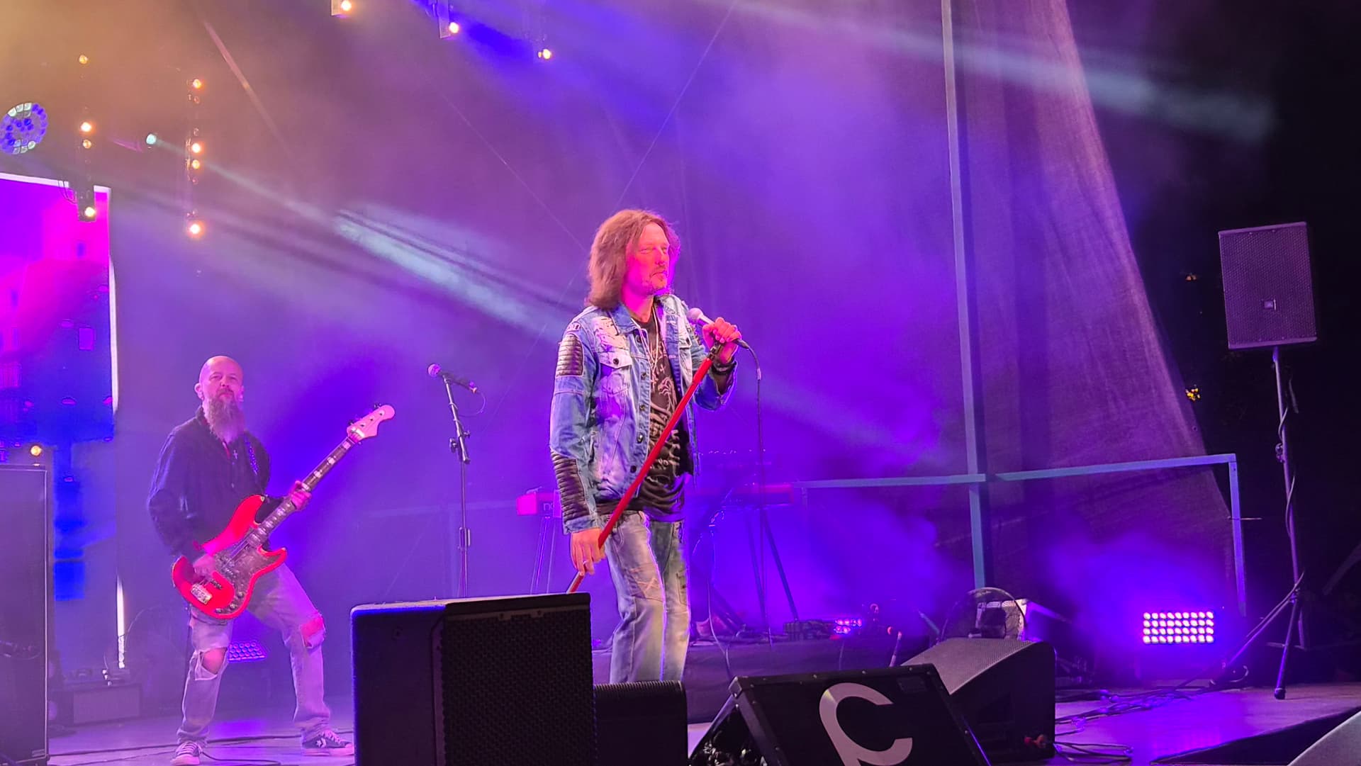 Piotr Cugowski na scenie Gryf Music Fest