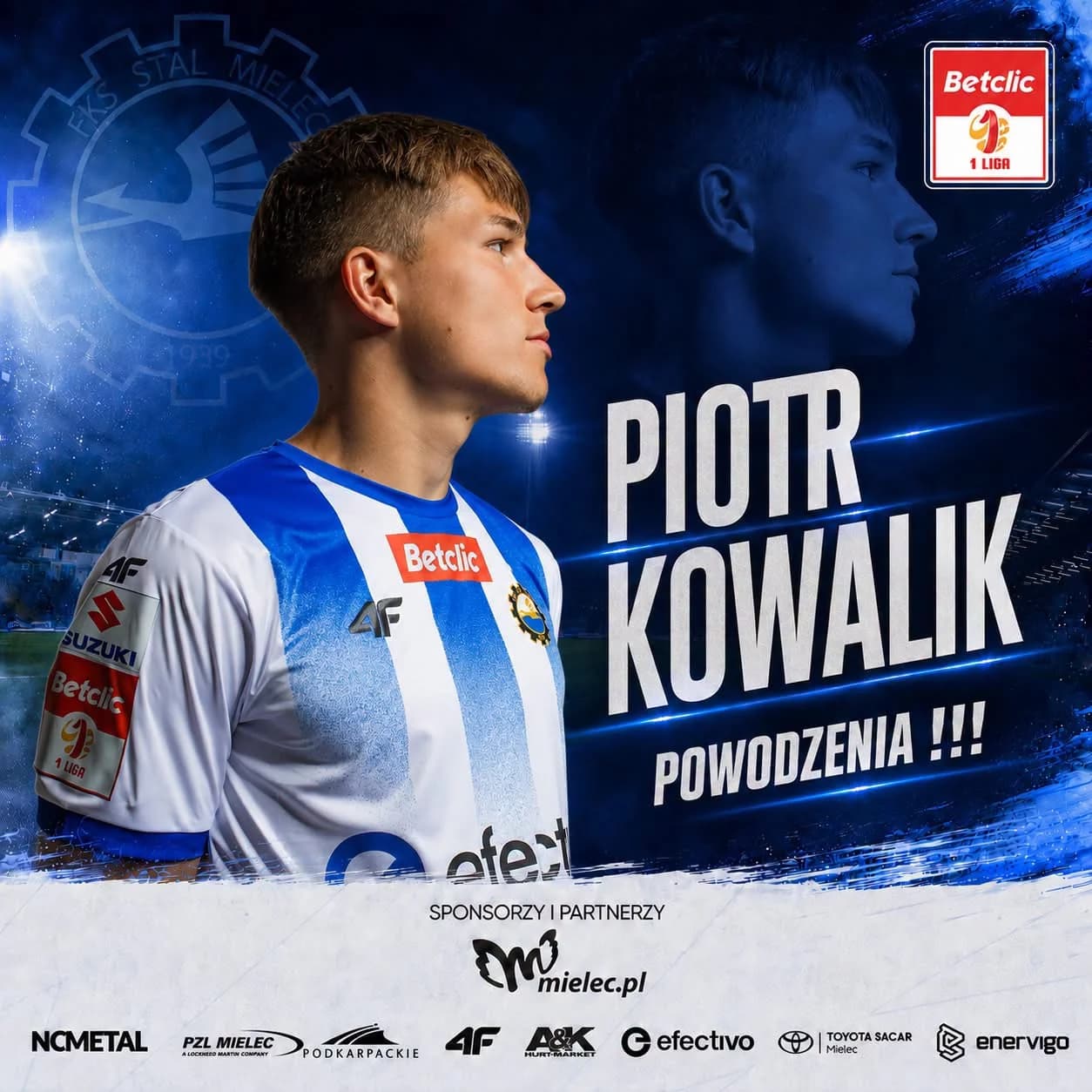 Piotr Kowalik wypożyczony do Sandecji Nowy Sącz