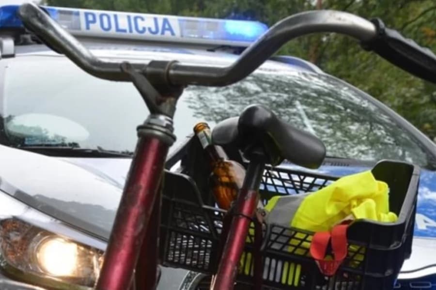 Plaga nieodpowiedzialnych rowerzystów. Rekordzista miał blisko dwa promile