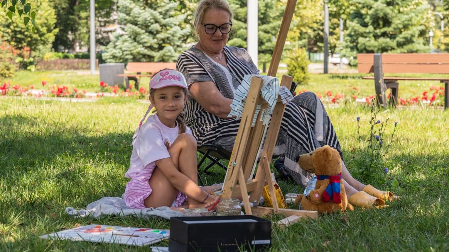 Plener pełen inspiracji. Pracownia Sztuk Pięknych SOK rozwija artystyczne skrzydła