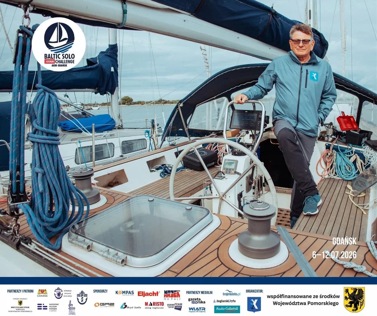 Pleszewski żeglarz na podium wymagających regat Baltic Solo Challenge