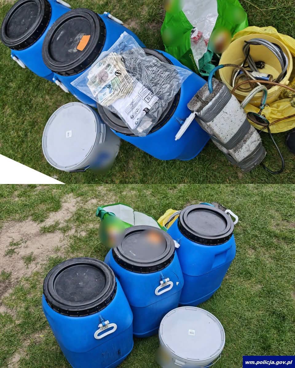 Pod Ostródą pędzili bimber