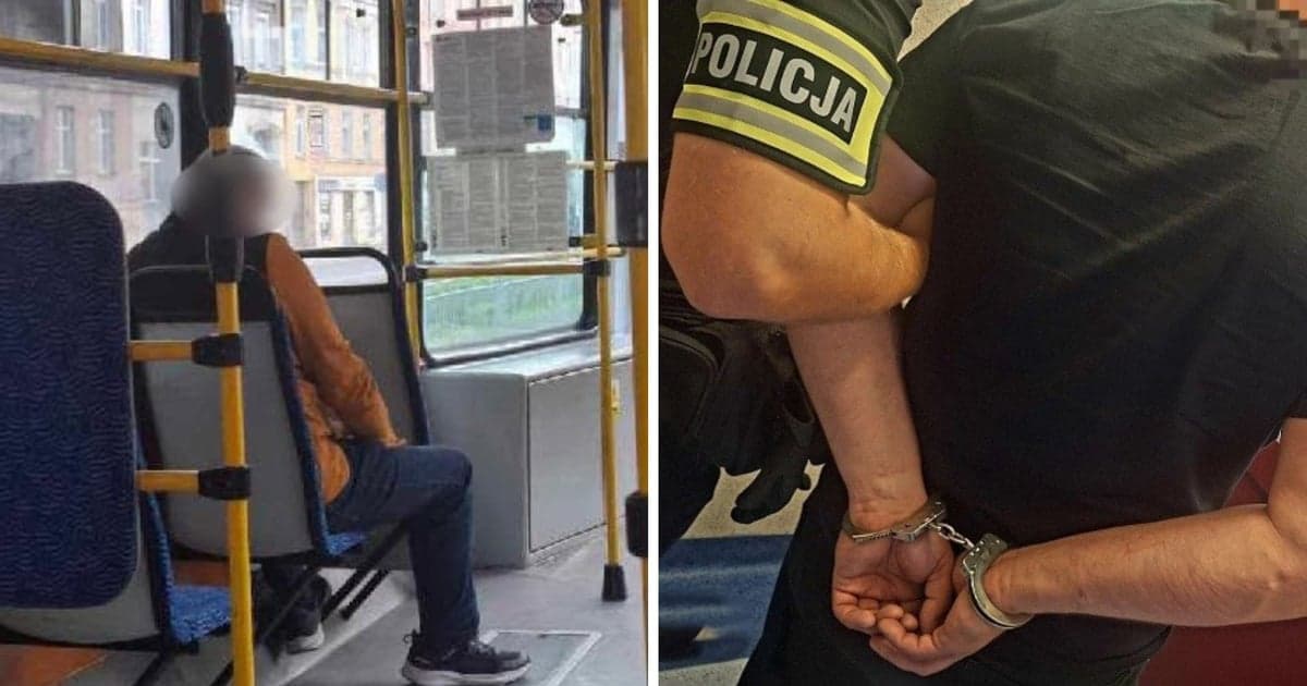 Podejrzany o przestępstwo seksualne w tramwaju zatrzymany. Policja szuka pokrzywdzonych kobiet