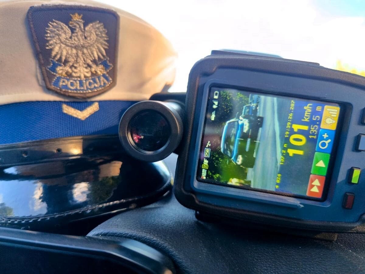 Podsumowanie wojewódzkich działań „Prędkość ” na drogach powiatu łaskiego