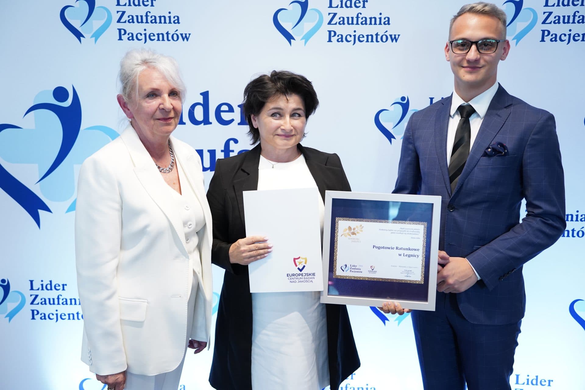 Pogotowie ratunkowe z prestiżowym tytułem