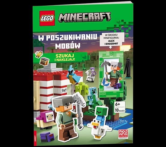 Polecamy: LEGO® Minecraft®. W poszukiwaniu mobów