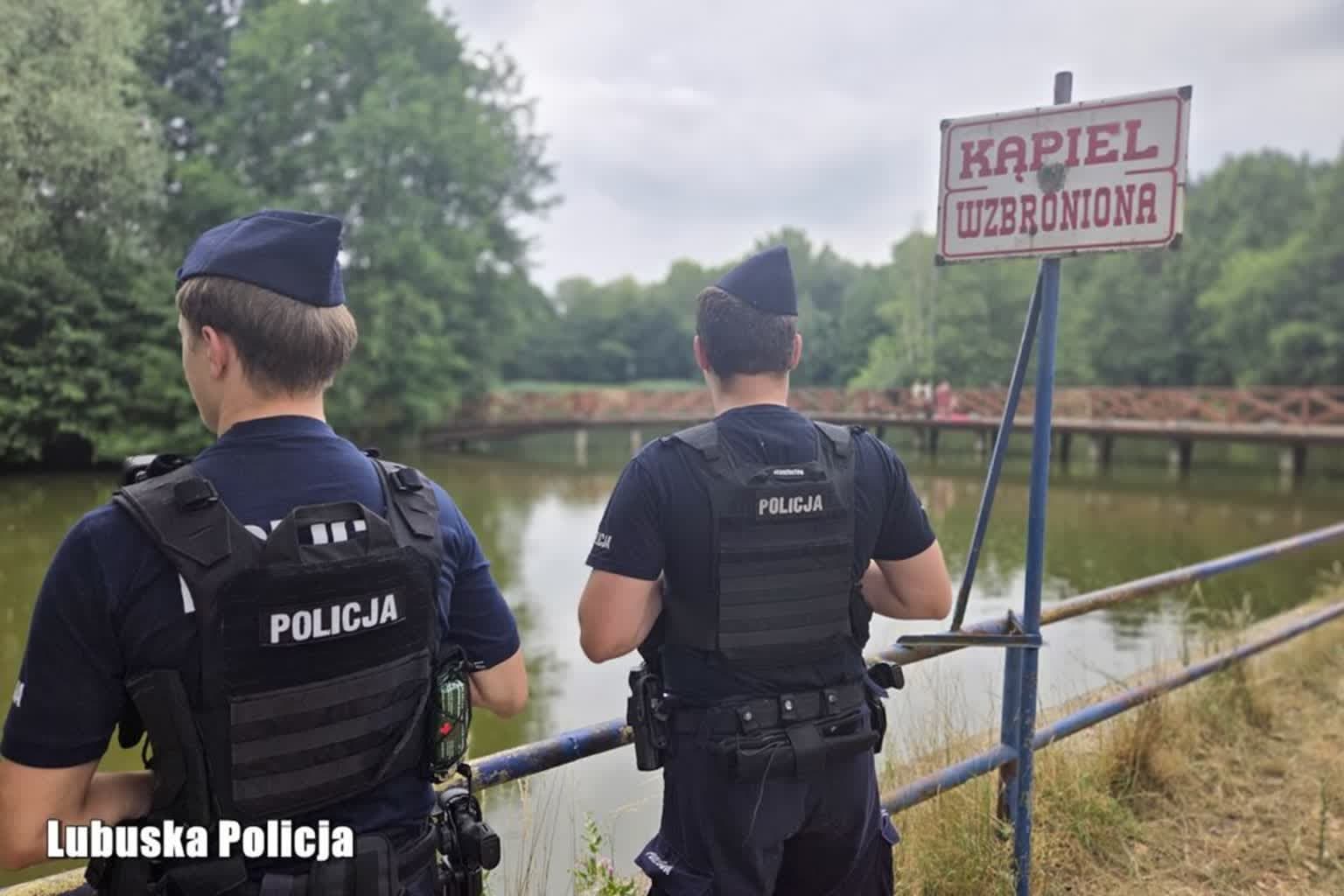 Policja przypomina o bezpieczeństwa podczas kąpieli