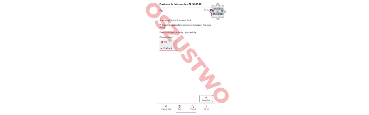 Policja: Uwaga na fałszywe e-maile z groźbami