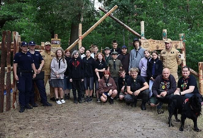 Policjanci i strażacy sprawdzali obóz harcerski