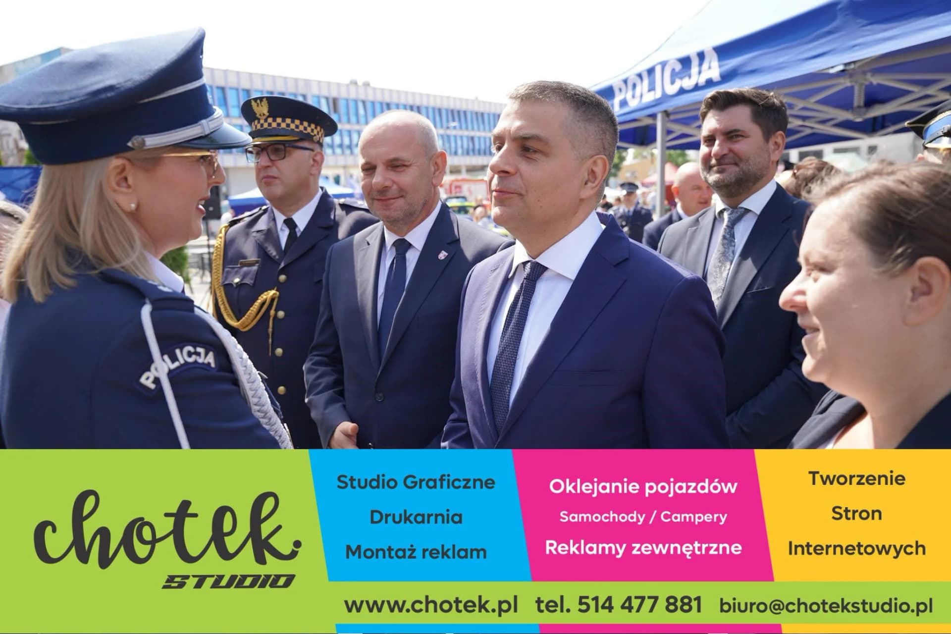 Policjanci świętowali na Placu Chopina. Uroczystości i piknik