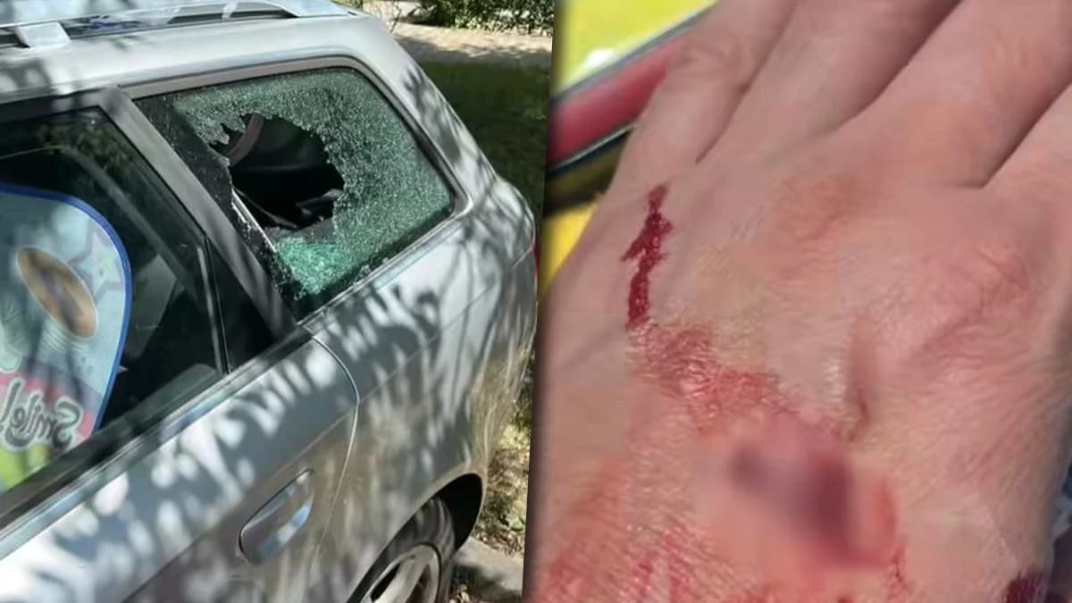 Policjant włamał się do nagrzanego samochodu. Rodzice byli przerażeni
