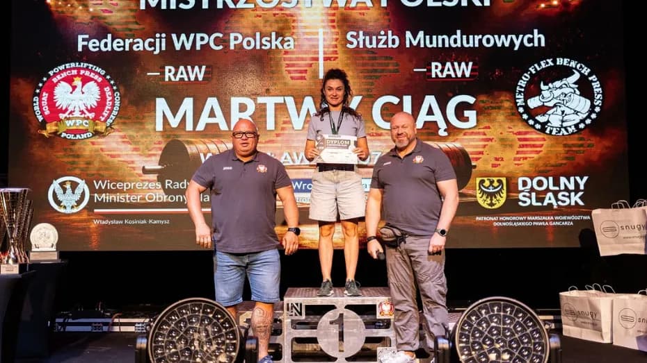 Policjantka z Kościana na podium podczas mistrzostw we Wrocławiu
