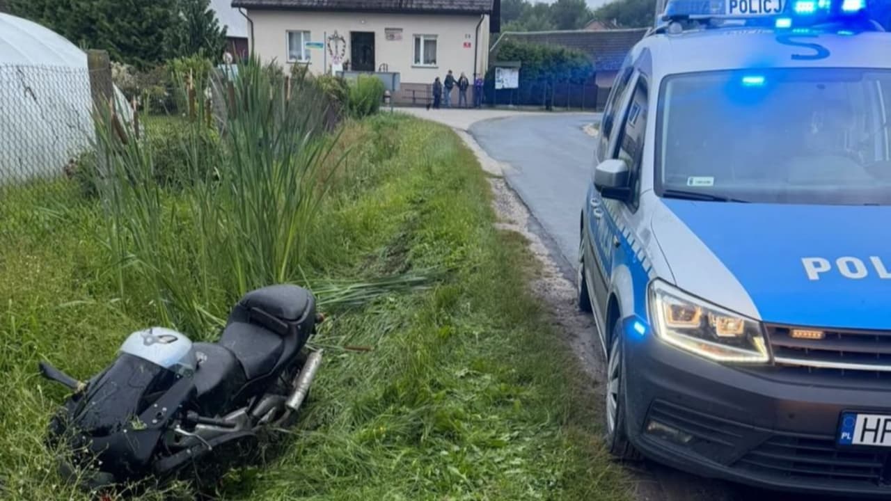 Policyjny pościg za pijanym motocyklistą. To kolejna ucieczka na koncie 29-latka 20