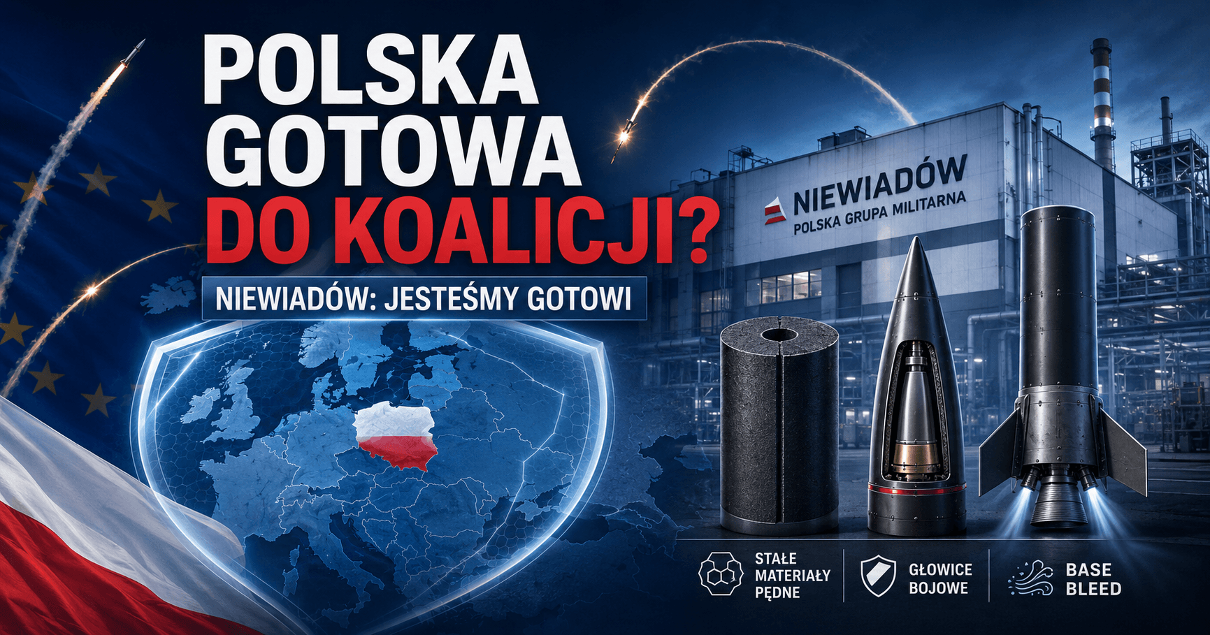 Polski nie ma w koalicji antybalistycznej. Niewiadów mówi: mamy technologie, usiądźmy do stołu