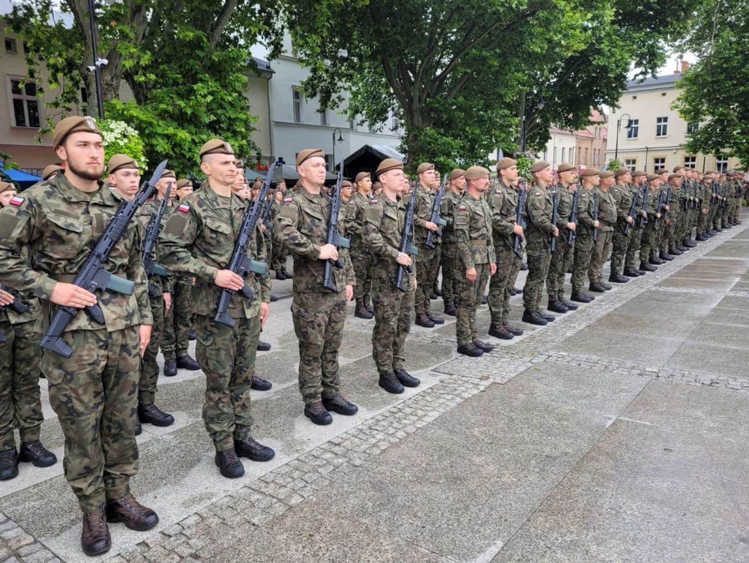 Ponad 150 żołnierzy WOT złożyło przysięgę w Strzelcach Opolskich