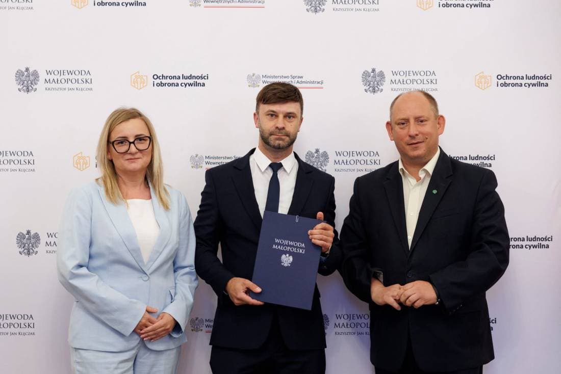 Ponad 4,7 mln zł dla Miasta Jordanowa. Powstanie magazyn z miejscem ukrycia. Czytaj więcej