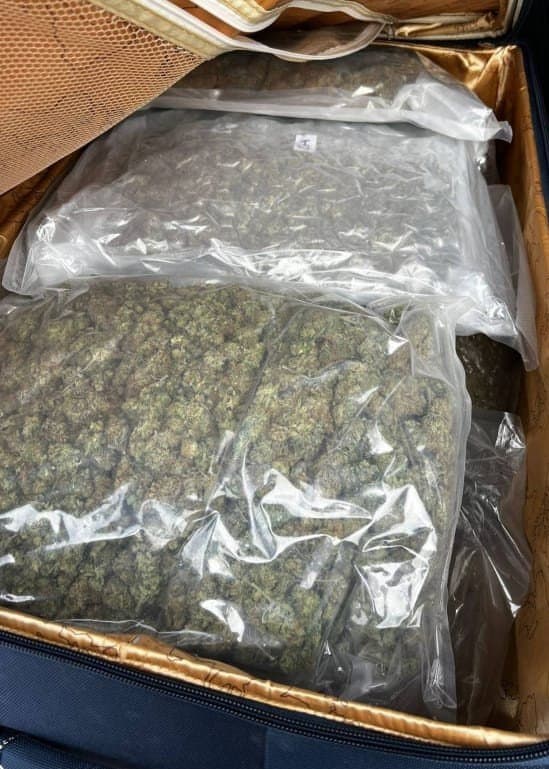 Ponad 8 kg marihuany w samochodzie. Dwóch mężczyzn z poważnymi zarzutami