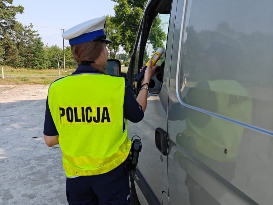 Poranna kontrola i bolesne zaskoczenie. Trzech kierowców straciło prawa jazdy
