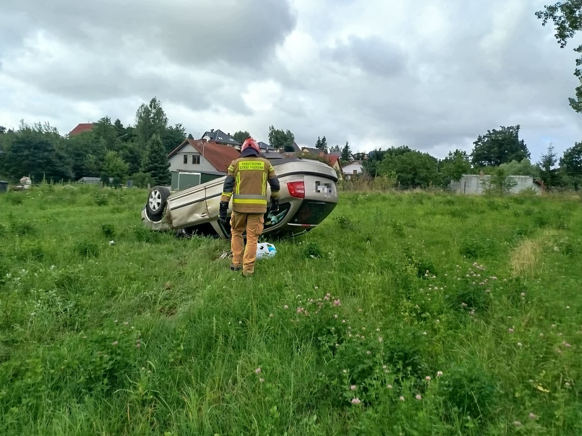 Poranne dachowanie na Gdańskiej w Więcborku