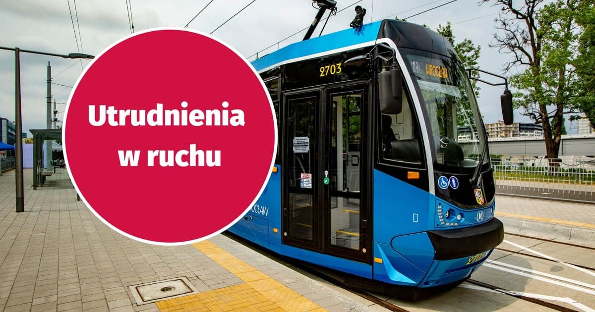 Potrącenie rowerzysty. Tramwaje nie jeżdżą przez ul. Kwidzyńską