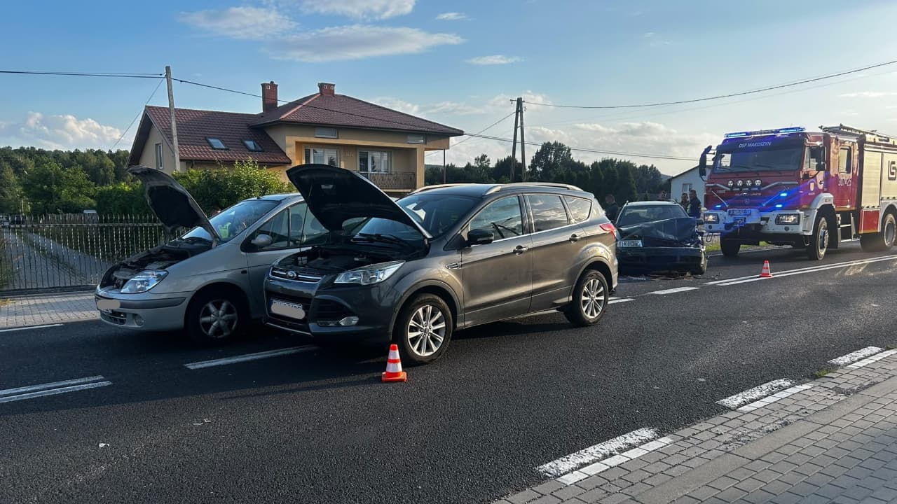 Potrójne zderzenie w Makoszynie 20