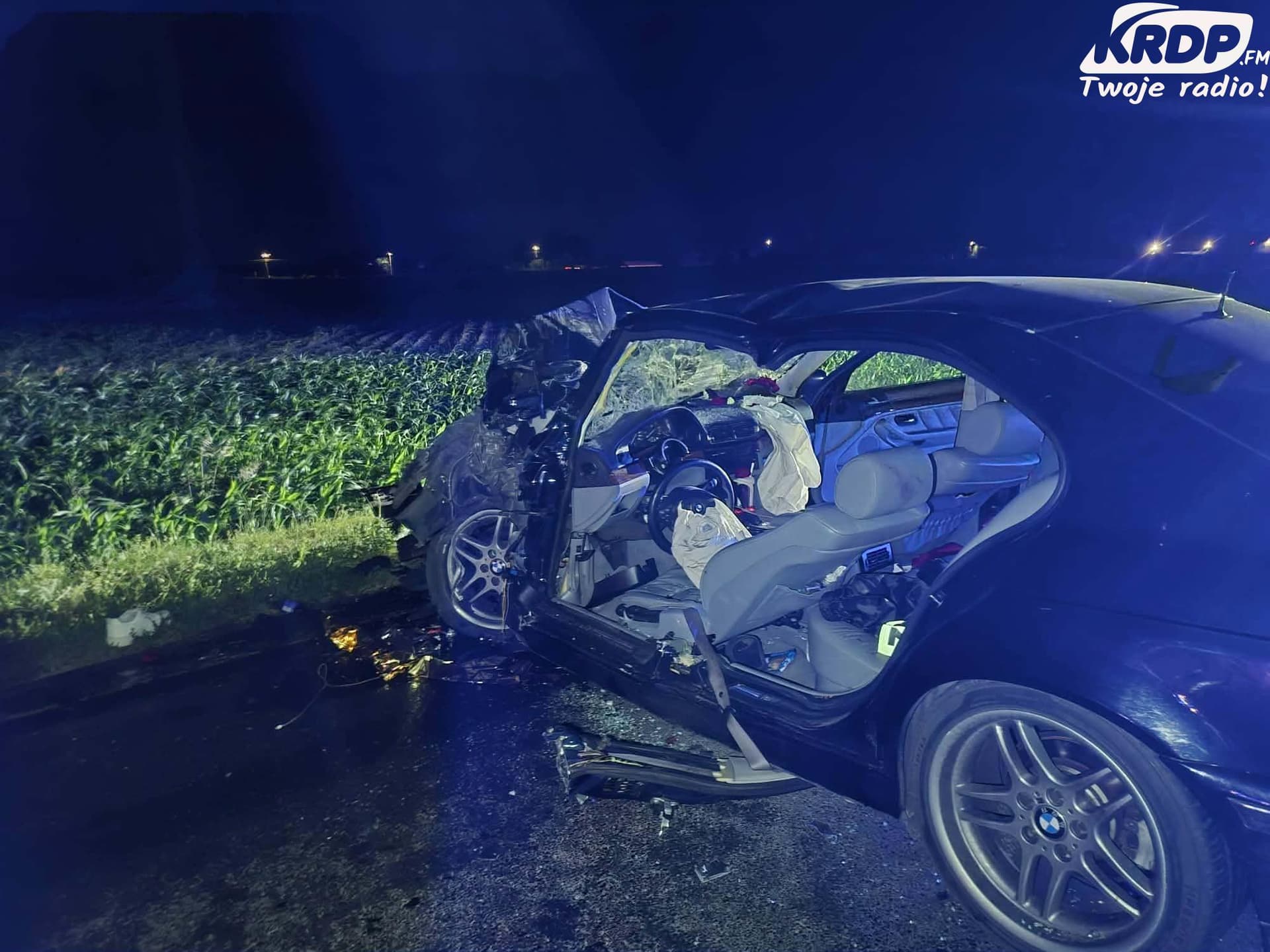 Poważny wypadek pod Płockiem. Sześć osób rannych!