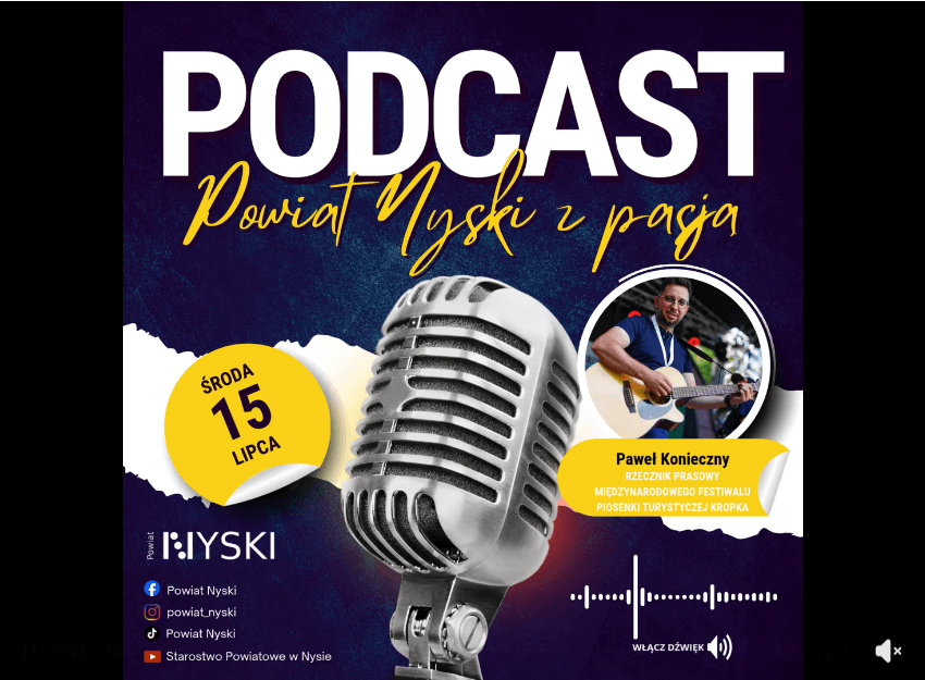 “Powiat Nyski z pasją” Paweł Konieczny