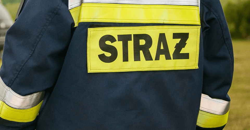 Pożar na poligonie w Toruniu. Na miejscu 9 zastępów straży pożarnej