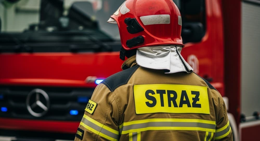 Pożar na Wysockiej: strażacy szybko opanowali sytuację