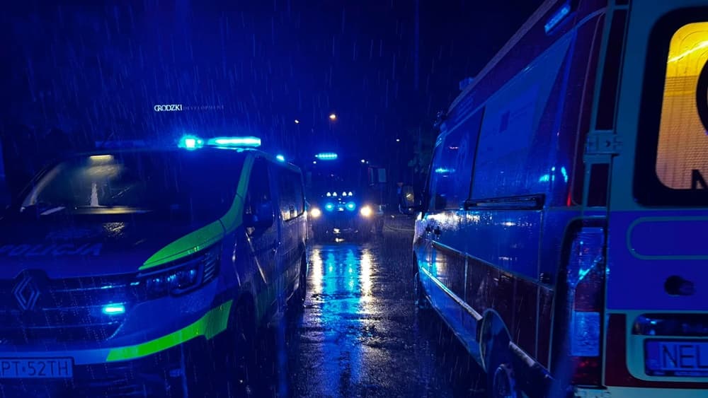 Pożar wybuchł nocą- ewakuowano mieszkańców