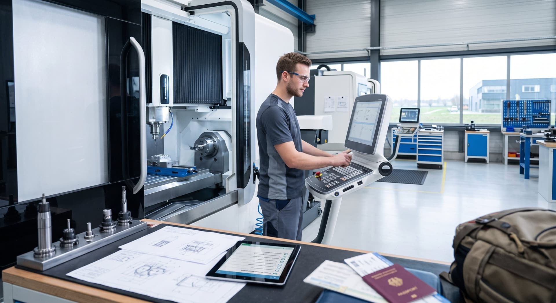 Praca CNC Holandia – jak krok po kroku zorganizować bezpieczny wyjazd do sektora technicznego?