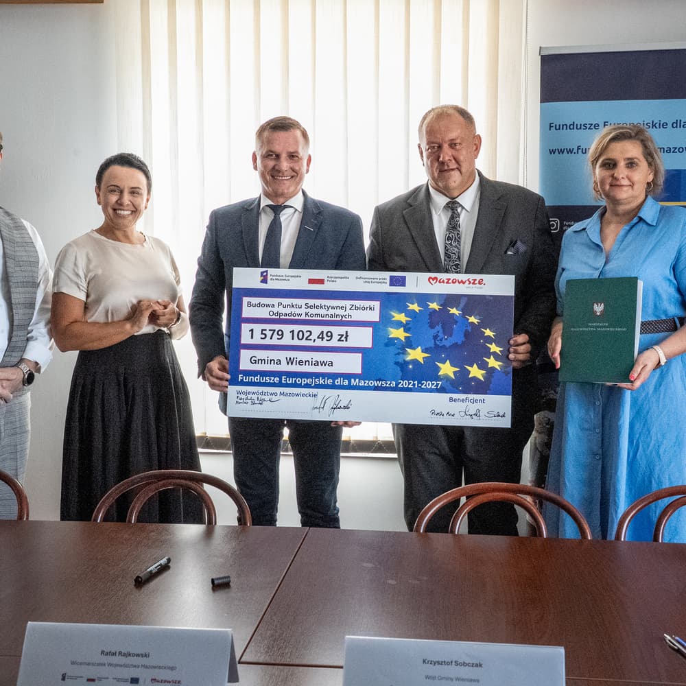 Prawie 1,6 mln zł z UE dla gminy Wieniawa