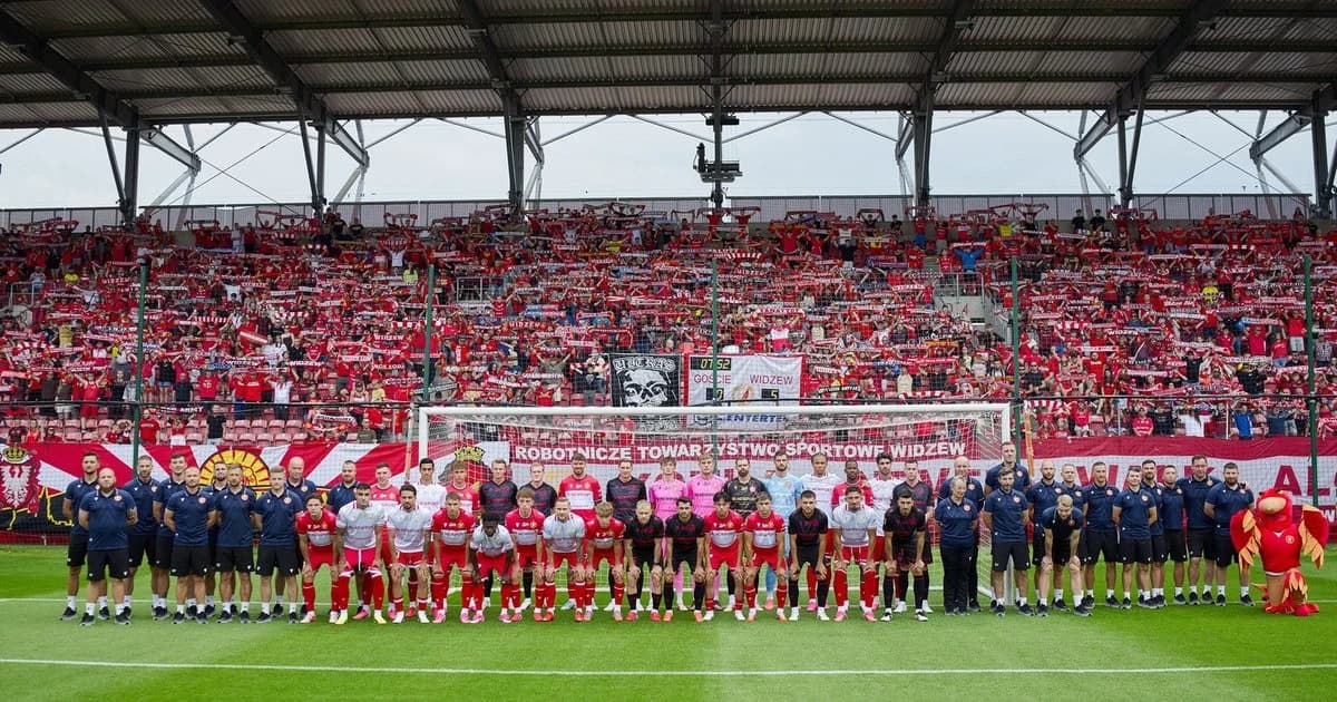 Prezentacja piłkarzy Widzewa Łódź na sezon 2026/27
