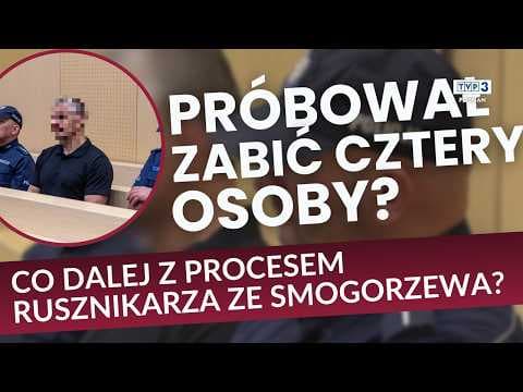 🔵 PRÓBOWAŁ ZABIĆ CZTERY OSOBY? || RUSZNIKARZ PRZED SĄDEM