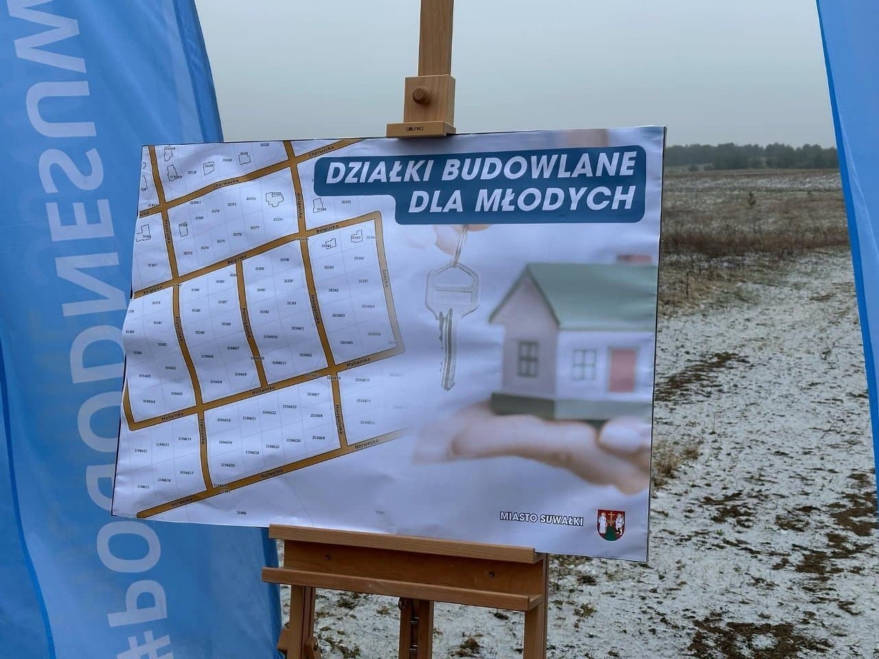Program „Działki dla Młodych” w Suwałkach cieszy się dużym zainteresowaniem