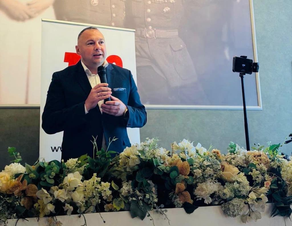 Promocja powiatu jarosławskiego podczas spotkania liderów turystyki i gospodarki w Warszawie.